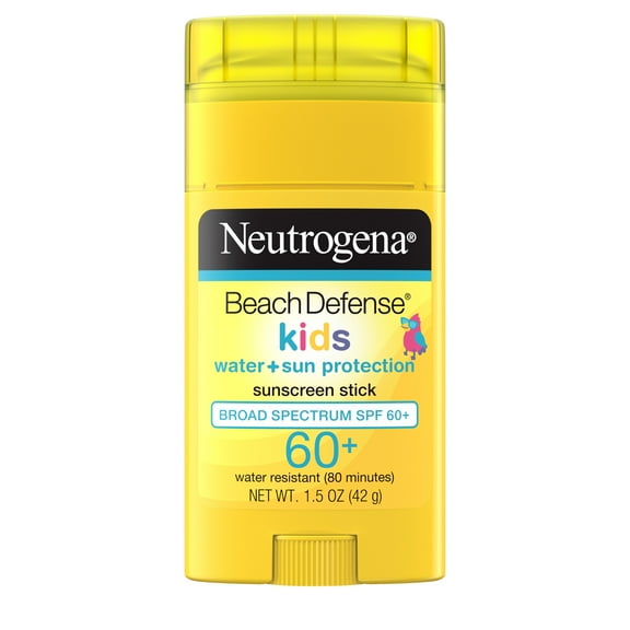 Neutrogena Beach Defense Kids Sunscreen Stick SPF 60+, 1.5 oz