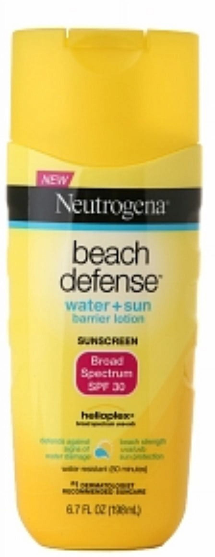 Neutrogena Beach Defense SPF 30 Lotion, 6.7 oz (Pack of 4)