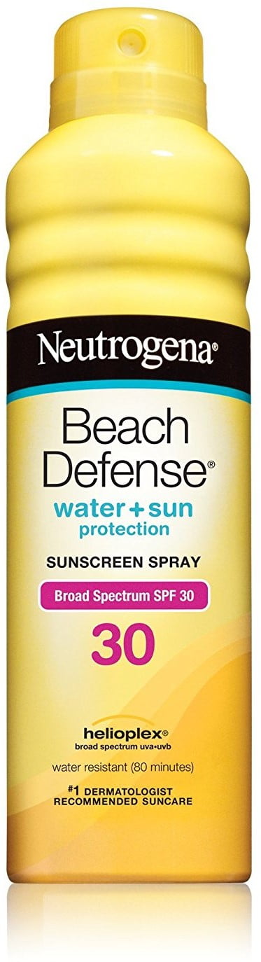 Neutrogena Beach Defense SPF 30 Spray 6.5 oz (Pack of 2)