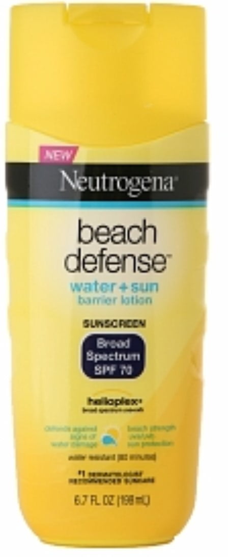 Neutrogena Beach Defense SPF 70 Lotion 6.7 oz (Pack of 3)