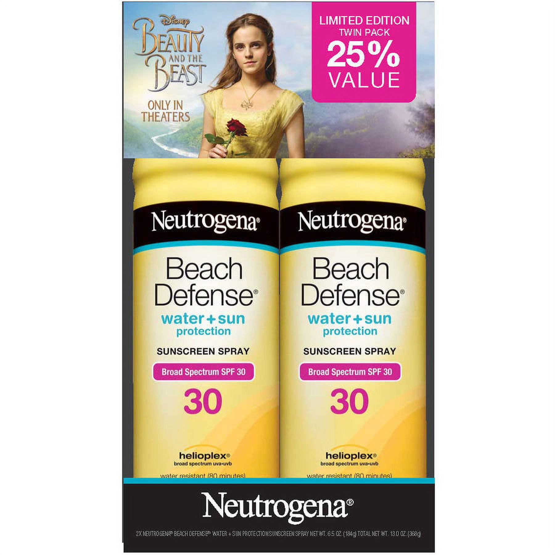 Neutrogena Beach Defense Sunscreen Spray, Broad Spectrum SPF 30, Beauty