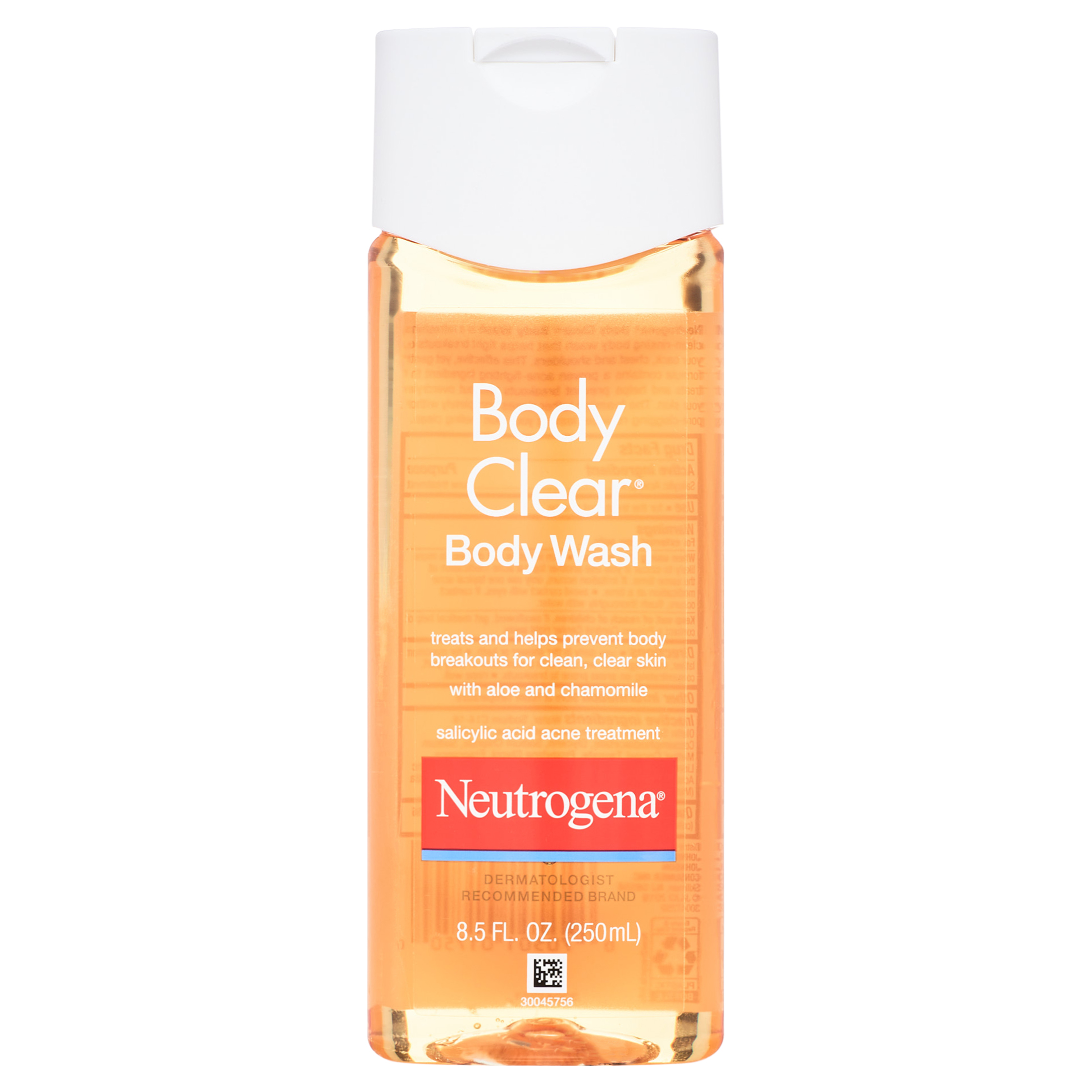 Neutrogena Body Clear Acne Body Wash, 2% Salicylic Acid, 8.5 fl. oz - image 1 of 9