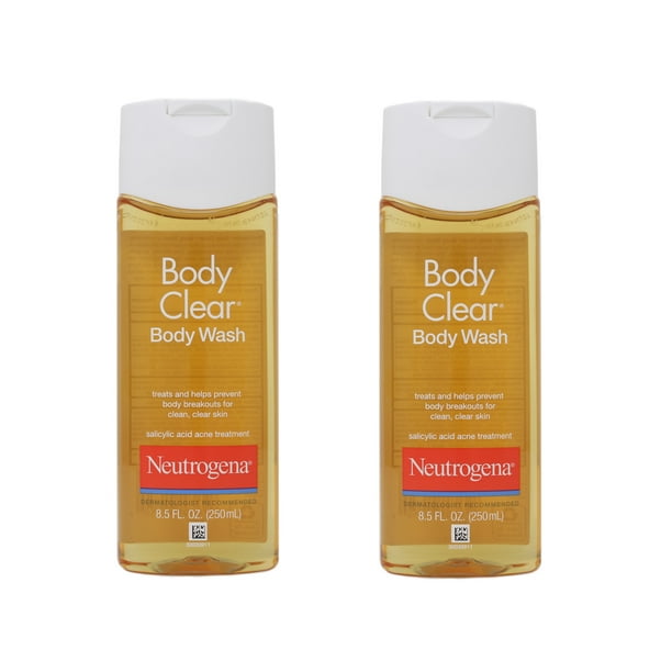 Neutrogena Body Clear Body Wash For Clean And Clear Skin 8.5 Oz, 2 Pack