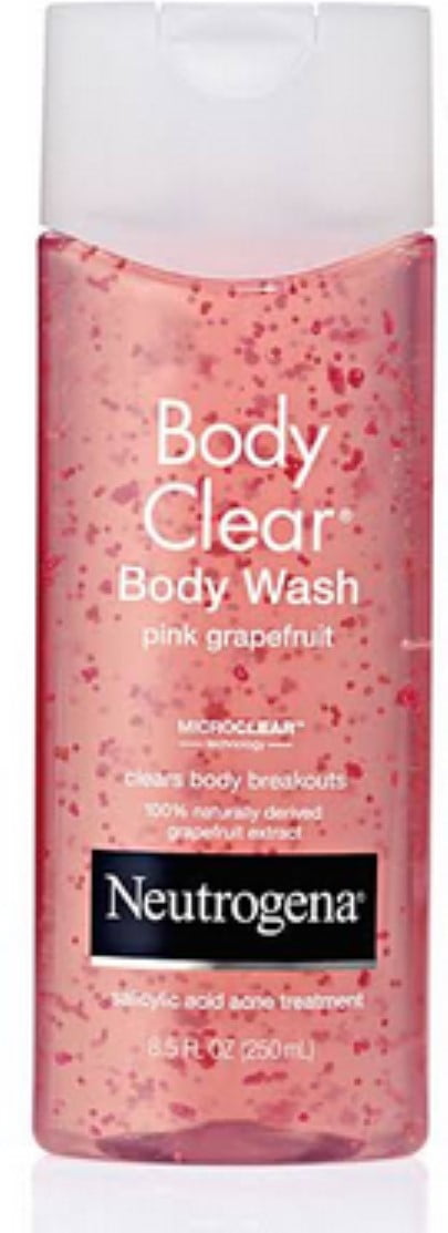 Neutrogena Body Clear Body Wash, Pink Grapefruit 8.5 oz (Pack of 2)