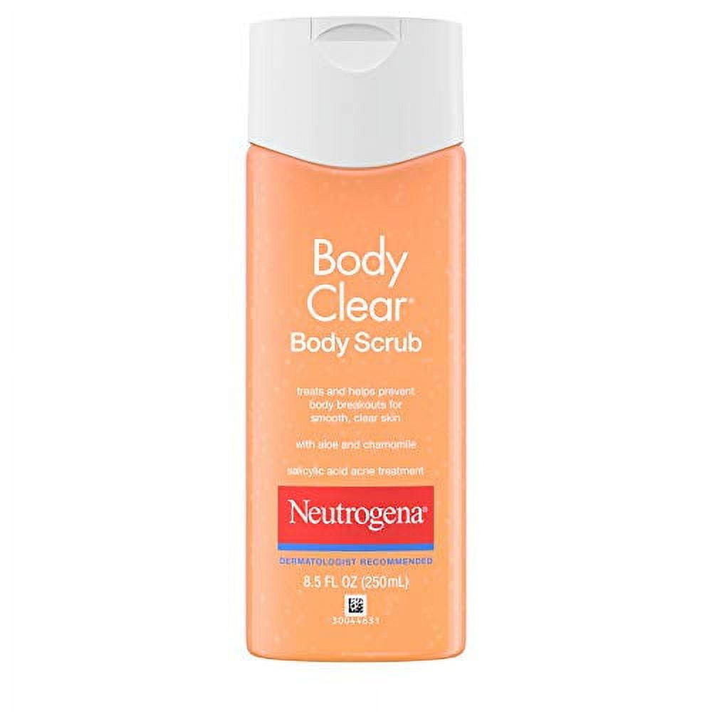 Neutrogena Body Clear Oil Free Acne Body Scrub with Salicylic Acid Acne
