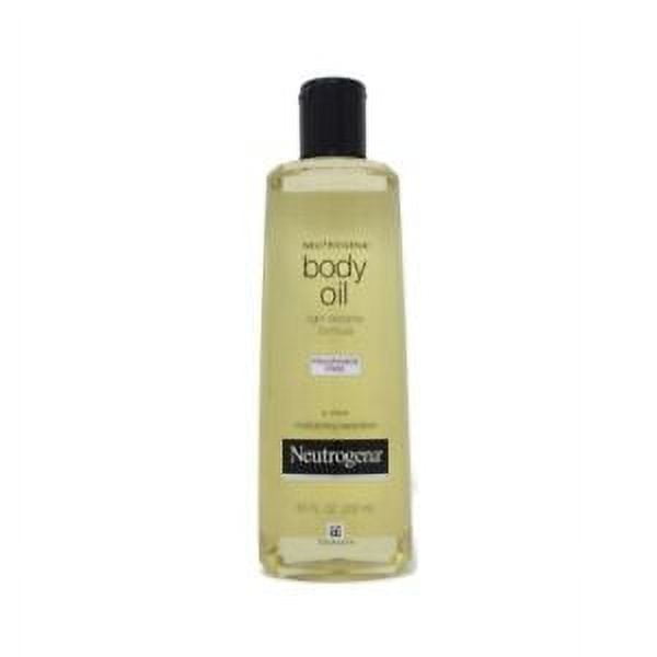 Neutrogena Body Oil Fragrance Free Light Sesame Formula 8.5 Ounce