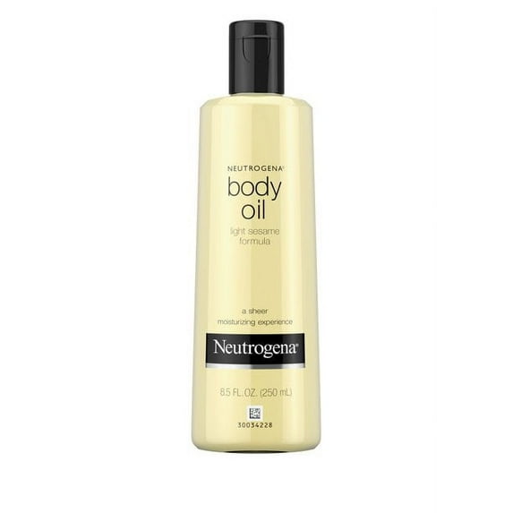 Neutrogena Body Oil Light Sesame Formula, Original 8.5 oz (Pack of 3)