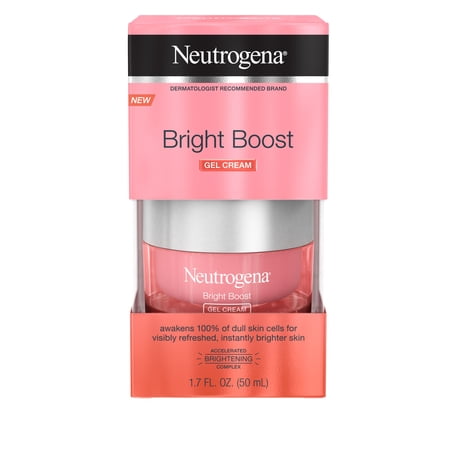 Neutrogena Bright Boost Brightening Gel Moisturizer Face Cream, 1.7 fl. oz