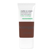 Neutrogena Clear Coverage Flawless Matte CC Cream, Sienna, 1 oz