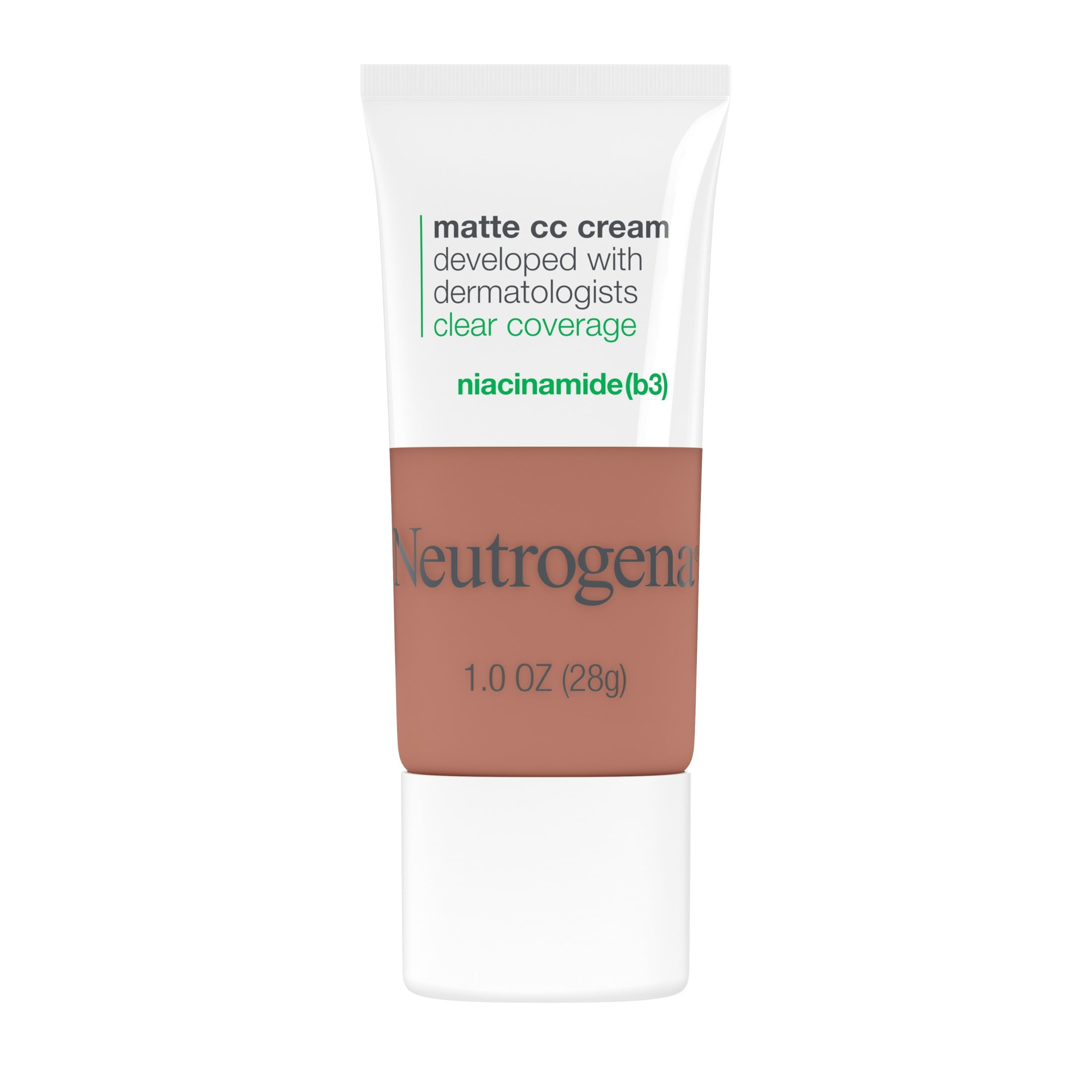 Neutrogena Clear Coverage Flawless Matte CC Cream, Yoli, 1 oz