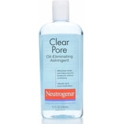 Neutrogena Clear Pore Oil-Eliminating Astringent 8 oz Pack of 4
