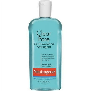 Neutrogena Clear Pore Oil Eliminating Astringent Prevent Acne Breakout, 8oz