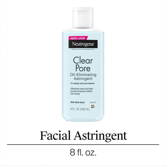 Neutrogena Clear Pore Oil-Eliminating Facial Astringent, 8 fl. oz