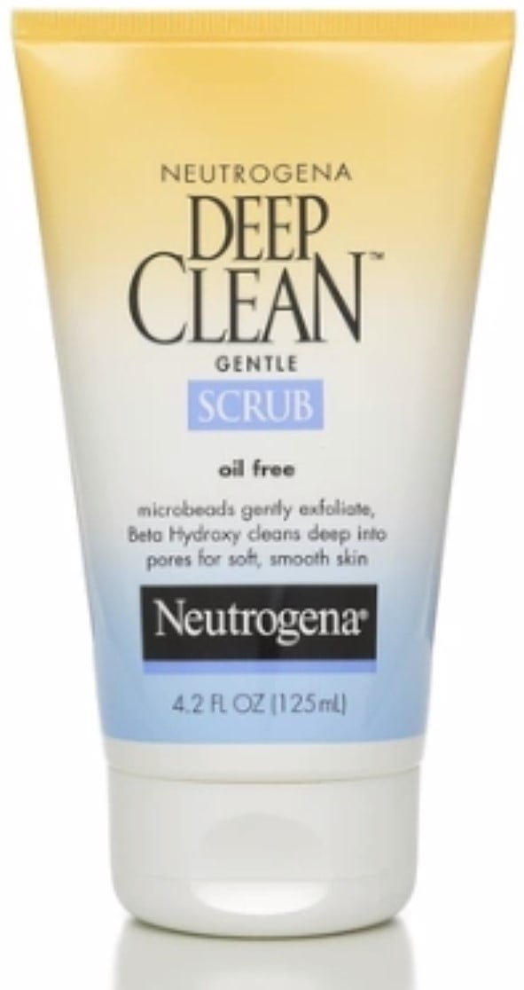 Neutrogena Deep Clean Gentle Scrub, Oil Free, 4.20 oz (Pack of 3)