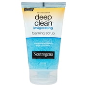 Neutrogena Deep Clean Invigorating Foaming Face Scrub with Glycerin, 4.2 oz