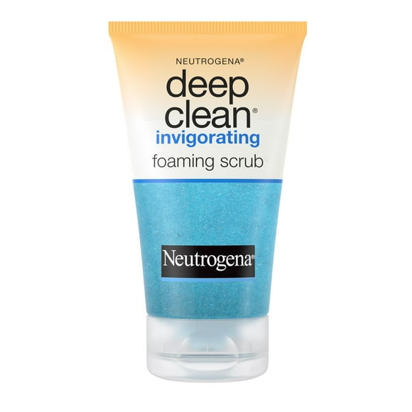 Neutrogena Deep Clean Invigorating Foaming Gel Face Scrub, 4.2 fl. oz