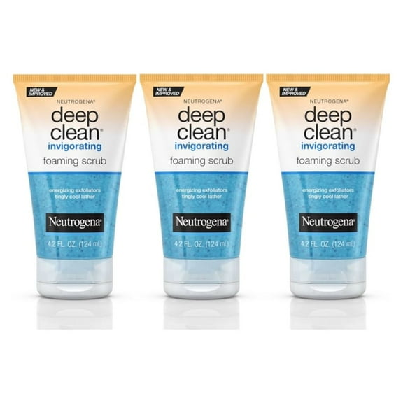 Neutrogena Deep Clean Invigorating Foaming Scrub 4.2 Oz