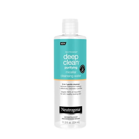 Neutrogena Deep Clean Micellar Water and Makeup Remover, 12 fl. oz