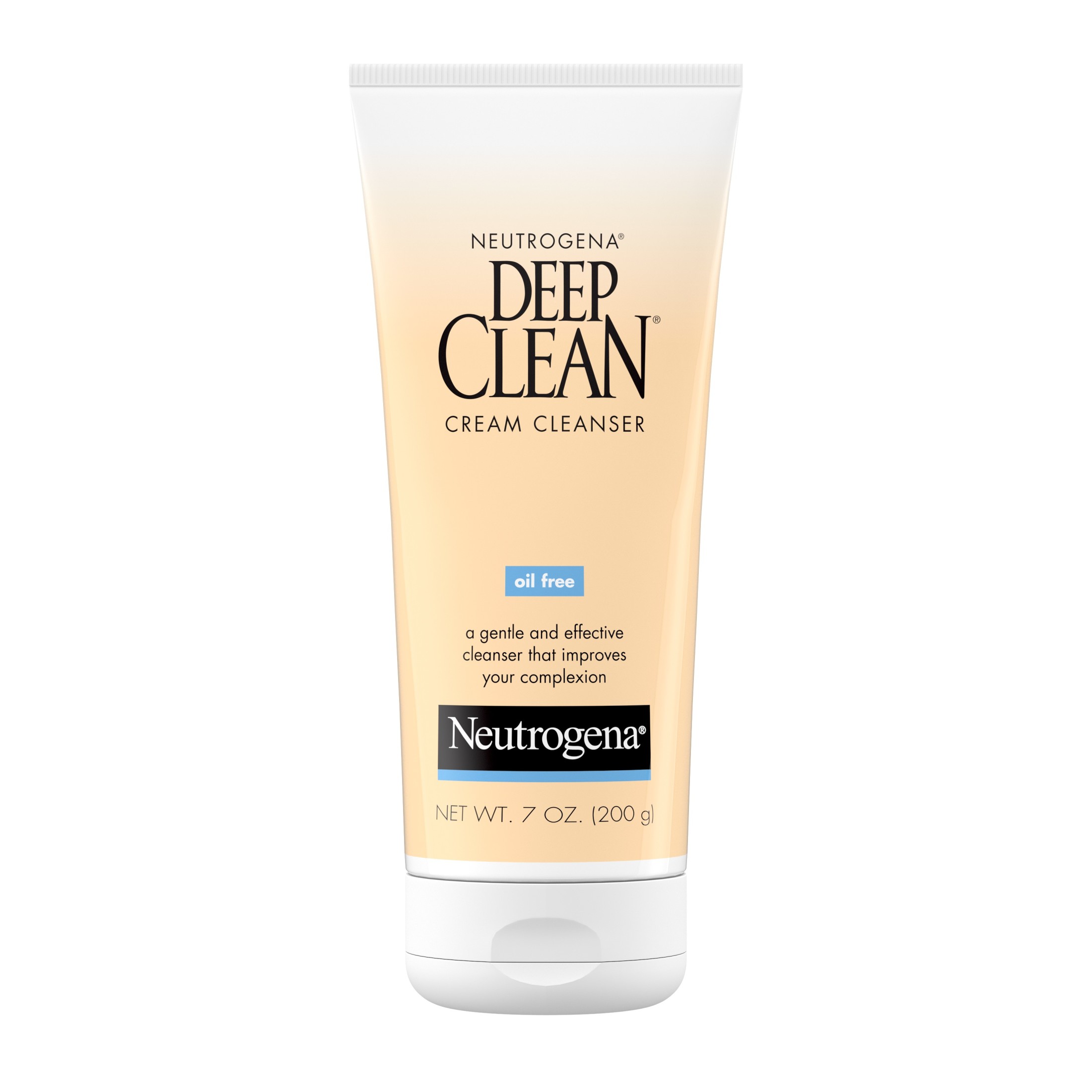Neutrogena Deep Clean Oil-Free Daily Facial Cream Cleanser, 7 fl. oz - image 1 of 12