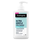 Neutrogena Ultra Gentle Foaming Facial Cleanser, Daily Face Wash, 12 fl. oz