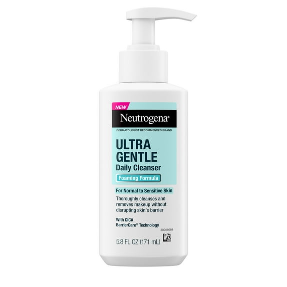 Neutrogena Ultra Gentle Daily Foaming Facial Cleanser, 5.8 fl. oz