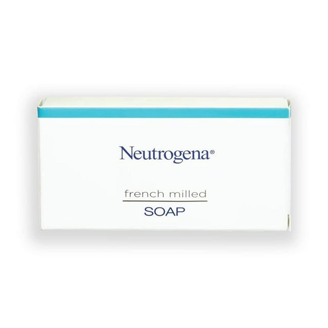 Neutrogena Facial Bar Soap French Milled, 24 Bars Each of 1oz, Total