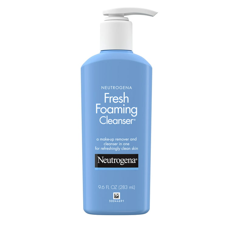 Northern udskille åbenbaring Neutrogena Fresh Foaming Facial Cleanser & Makeup Remover, 9.6 fl oz -  Walmart.com