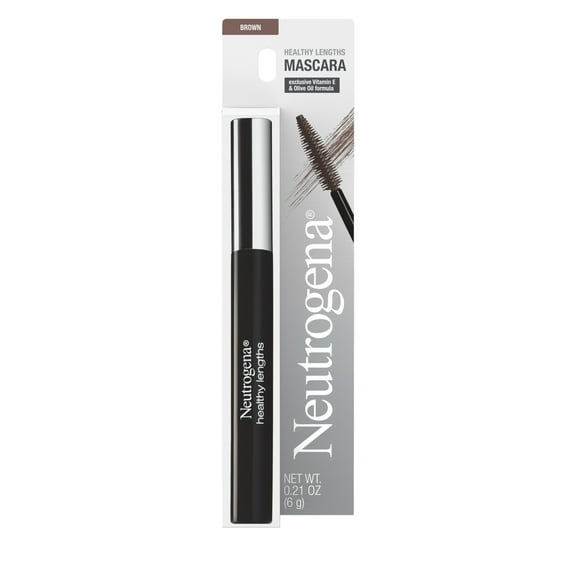 Neutrogena Healthy Lengths Lengthening Mascara, Brown, 0.21 oz