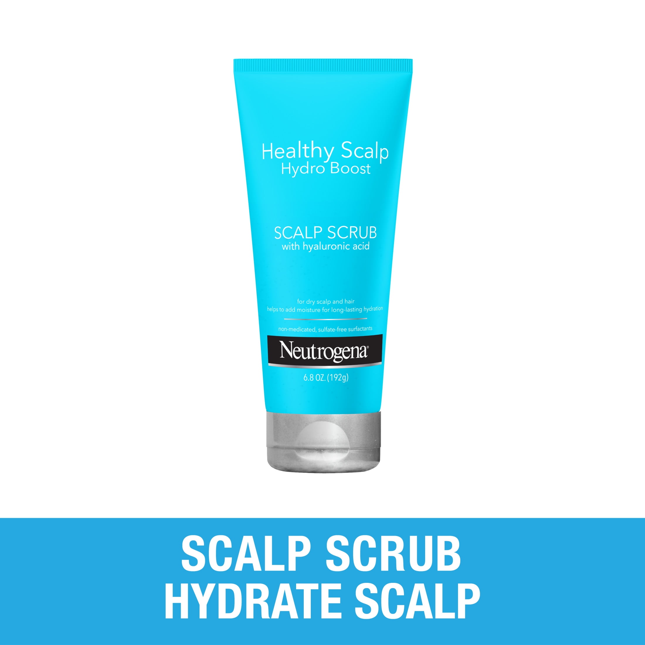Neutrogena Healthy Scalp Hydro Boost Scalp Scrub with Hyaluronic Acid, for  Exfoliating, Hydrating, Cleaner Hair, 6.8 fl. oz. 
