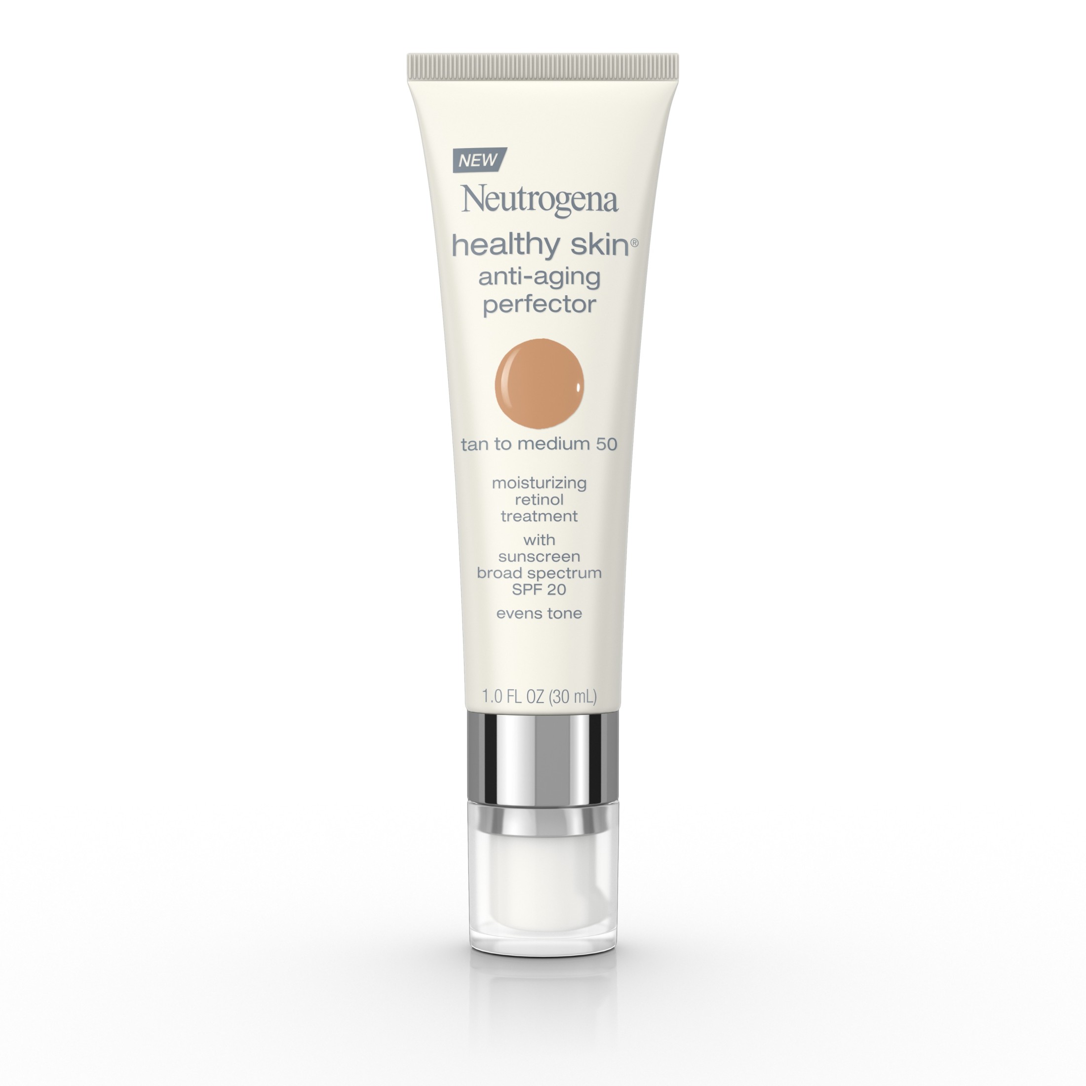 Neutrogena Healthy Skin Anti-Aging Moisturizer, Tan/Medium, 1 fl. oz - image 1 of 13