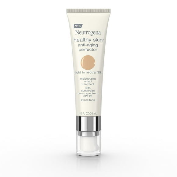 Neutrogena Healthy Skin Anti-Aging Tinted Face Moisturizer, Light/Neutral Skin Care, 1 oz