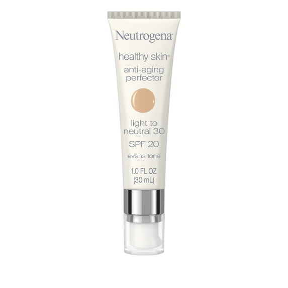 Neutrogena Healthy Skin Anti-Aging Tinted Face Moisturizer, Light/Neutral Skin Care, 1 oz