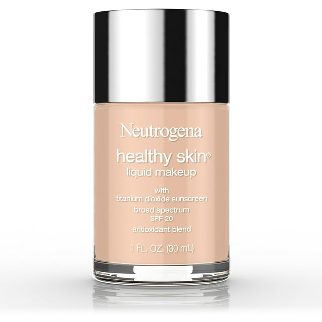 Neutrogena Healthy Skin Liquid Makeup Foundation, 50 Soft Beige, 1 fl. oz