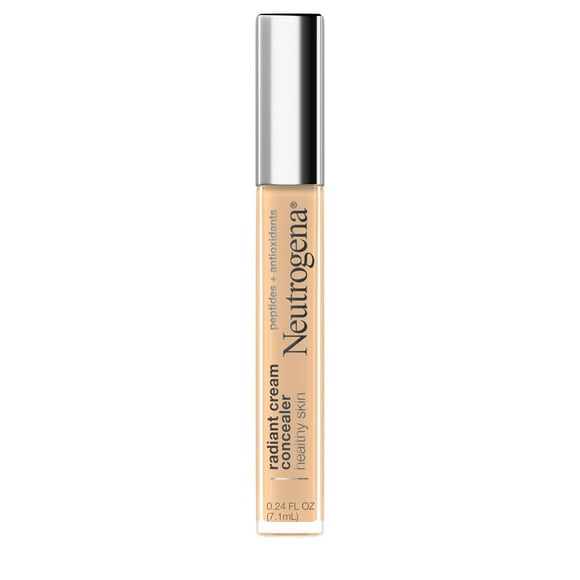 Neutrogena Healthy Skin Radiant Cream Concealer, Bisque Light/Medium 02, 0.24 fl. oz