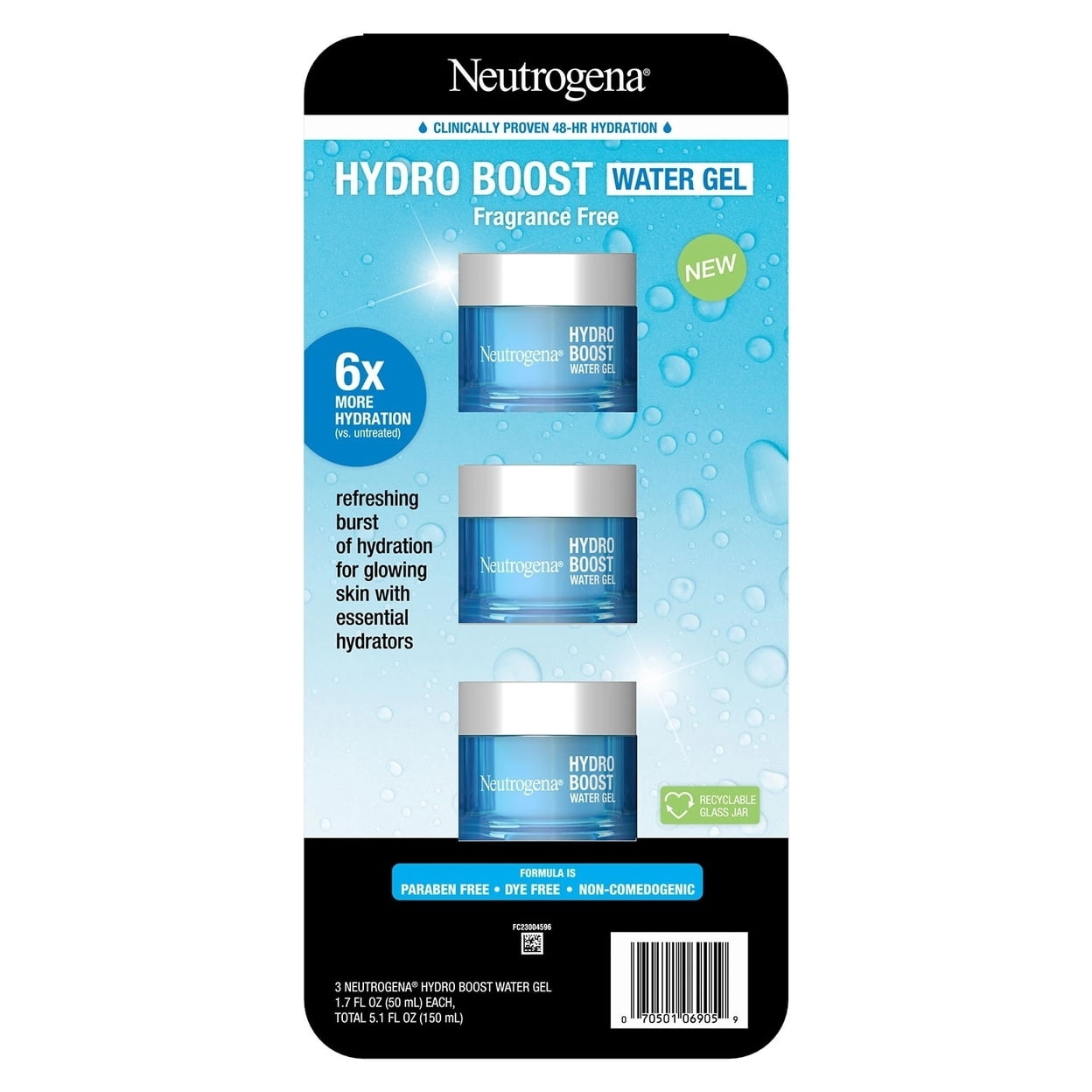 Neutrogena Hydro Boost 48hr Water Gel Face Moisturizer for Sensitive