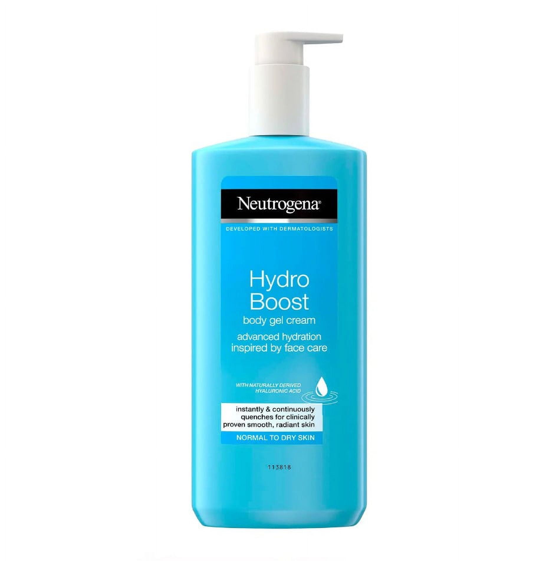 Neutrogena Hydro Boost Hyaluronic Acid Moisturizing Lotion, Moisture Hydrating Body Gel Cream