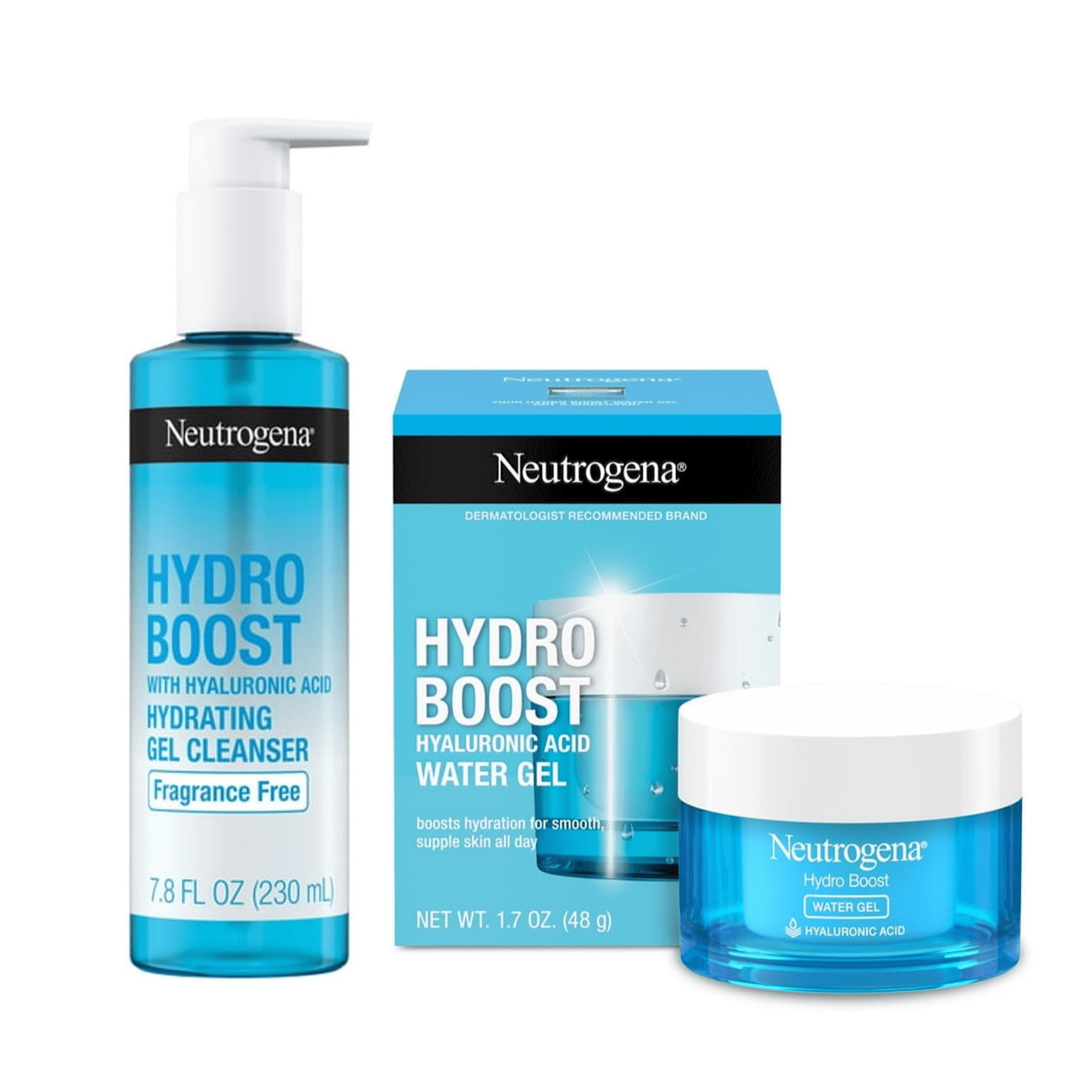 Neutrogena Hydro Boost Cleanser & Moisturizer Set - Walmart.com
