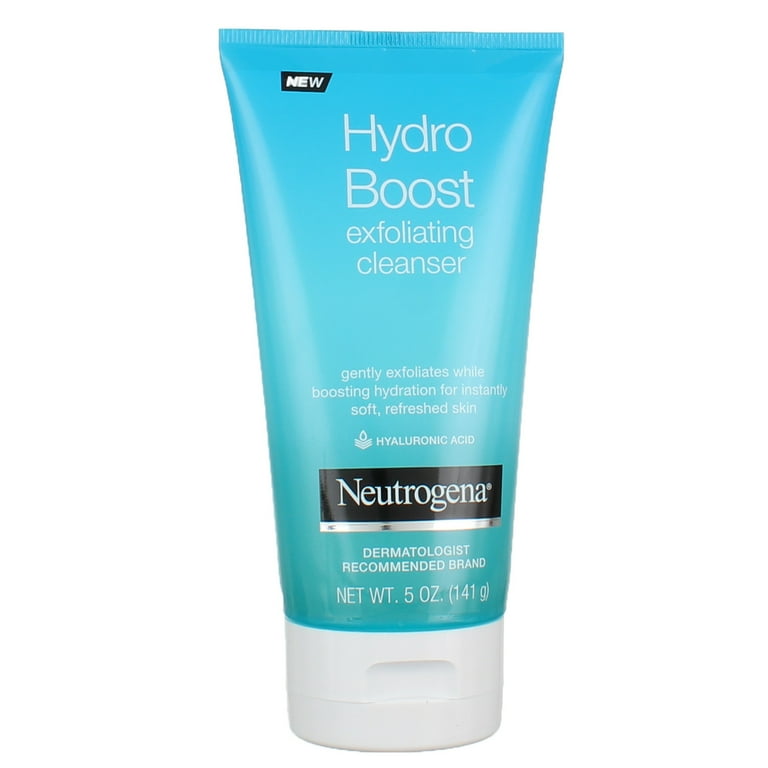 Neutrogena Hydro Boost Exfoliating Cleanser 5 oz (Pack of 2