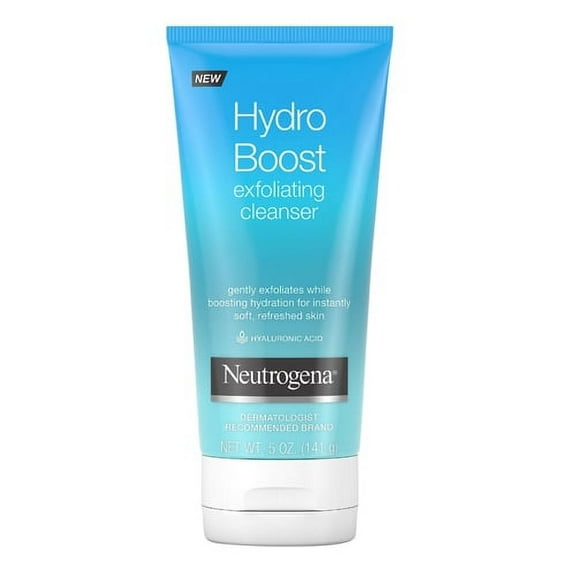 Neutrogena Hydro Boost Exfoliating Cleanser, 5 oz