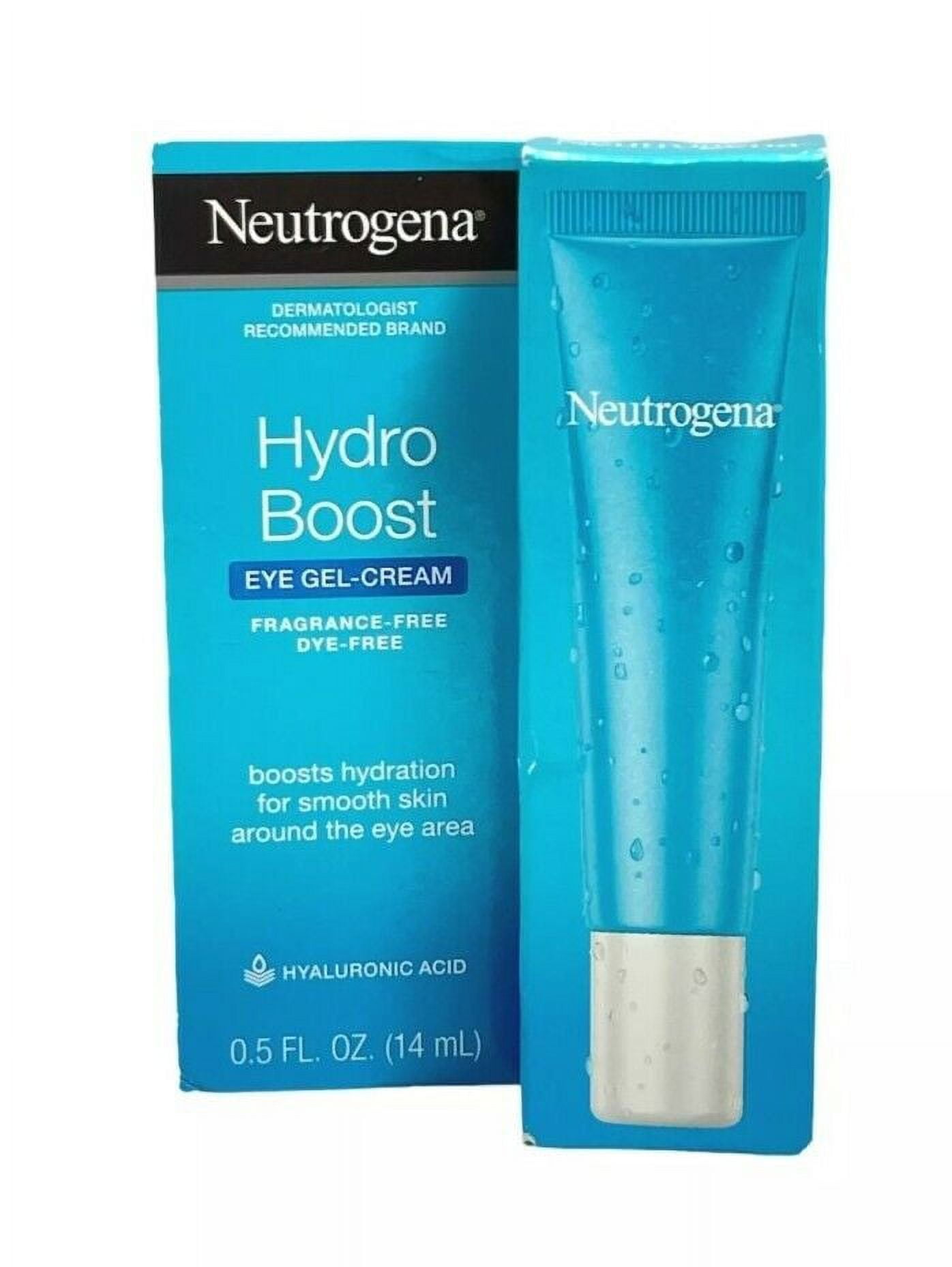 Neutrogena Hydro Boost Eye GelCream, Hyaluronic Acid Under Eye