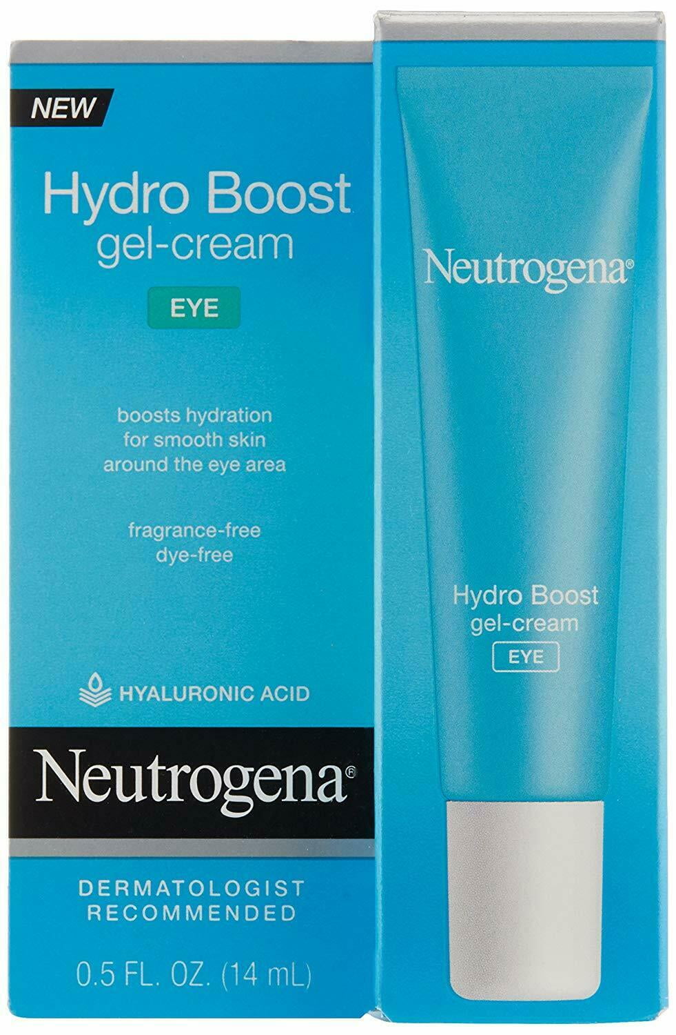 Neutrogena Hydro Boost Eye Gel-Cream with Hyaluronic Acid, .5 oz
