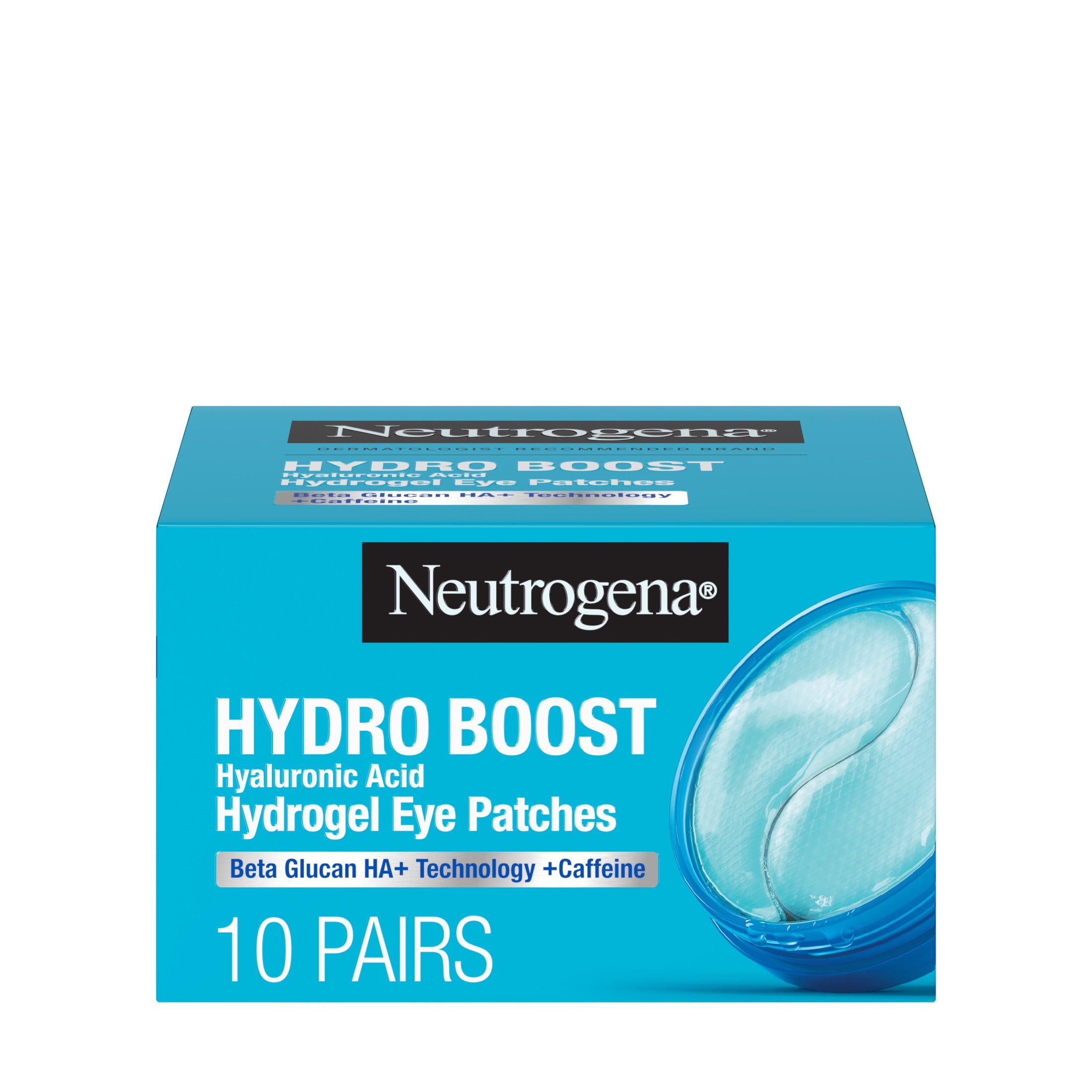 Neutrogena Hydro Boost Hydrogel Under Eye Patches with Hyaluronic Acid, 10 Pairs
