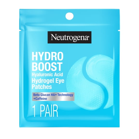 Neutrogena Hydro Boost Hydrogel Under Eye Patches with Hyaluronic Acid, 1 Pair