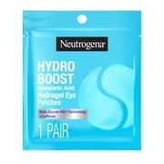 Neutrogena Hydro Boost Hydrogel Under Eye Patches with Hyaluronic Acid, 1 Pair