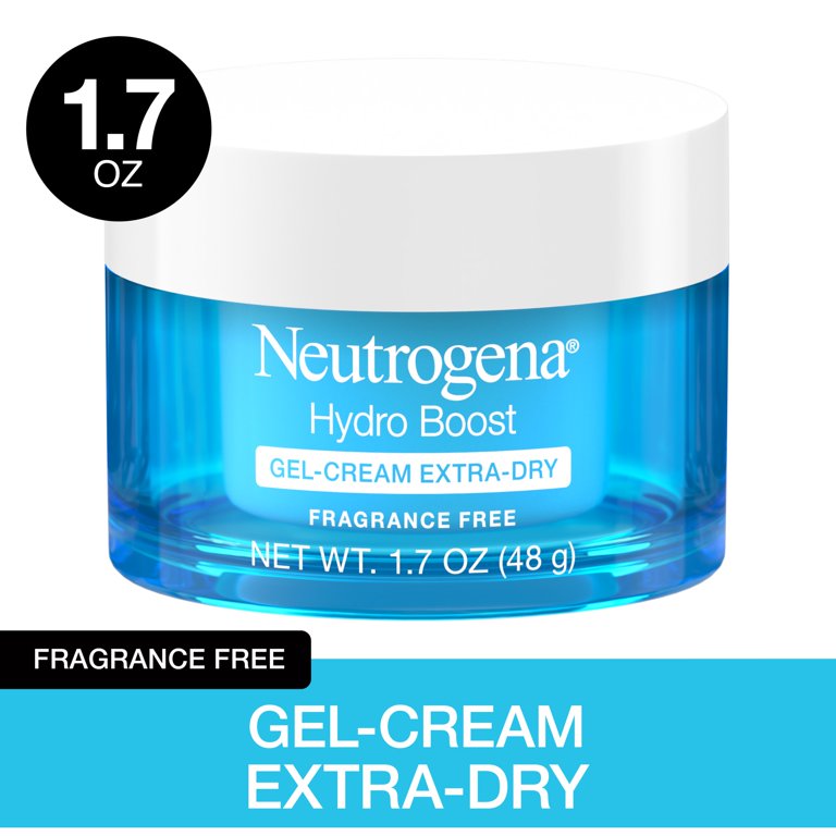 utilsigtet om I detaljer Neutrogena Hydro Boost Face Moisturizer, Extra Dry Skin, Fragrance Free,  1.7 oz - Walmart.com