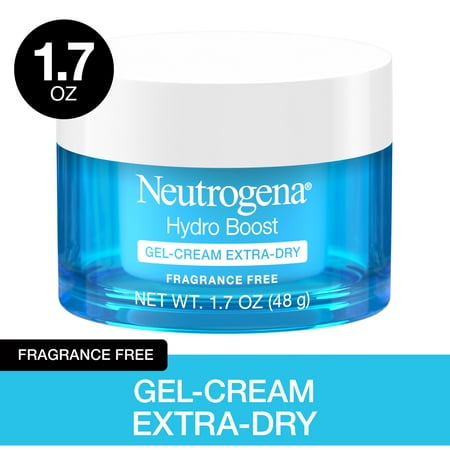 Neutrogena Hydro Boost Face Moisturizer, Extra Dry Skin, Fragrance Free, 1.7 oz