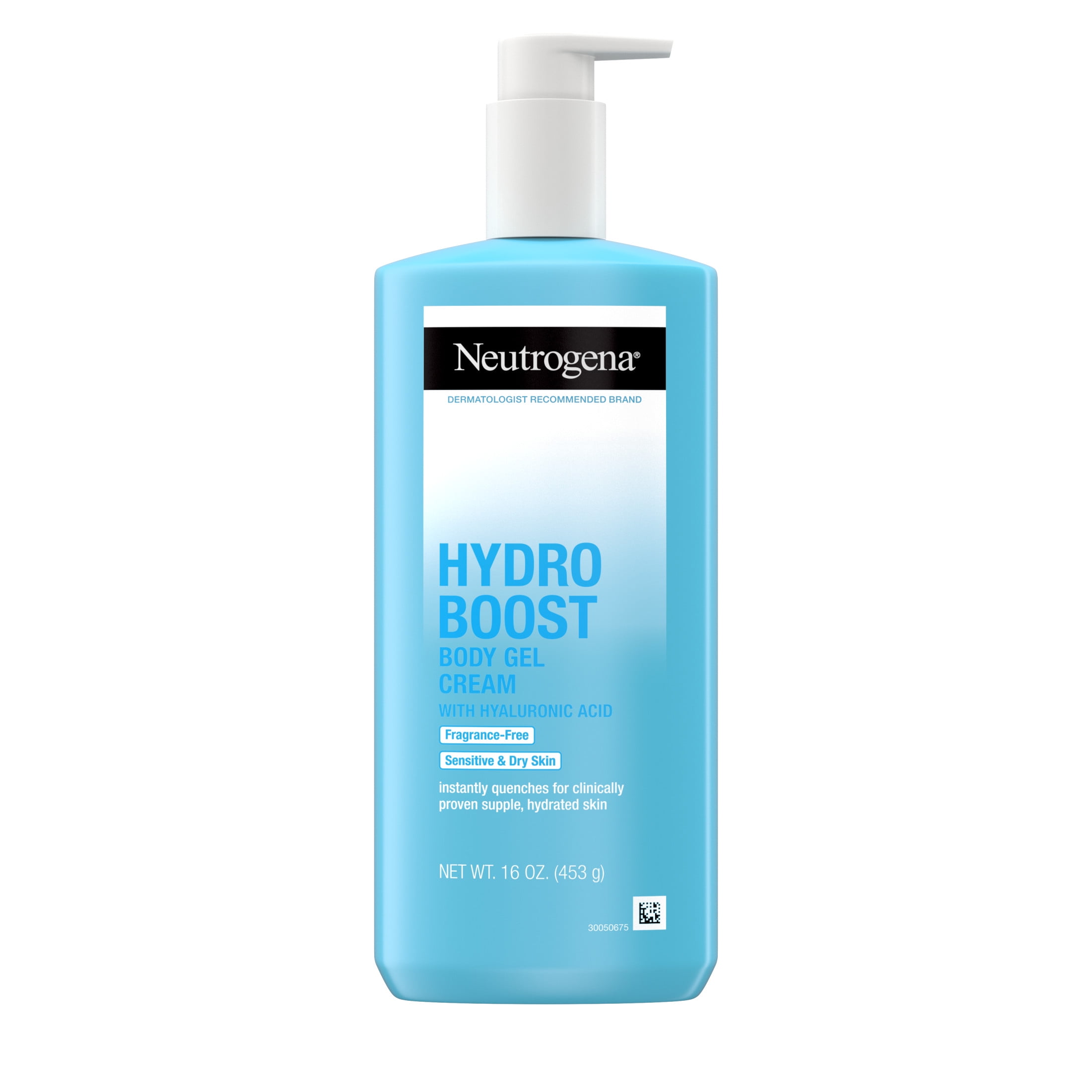 Neutrogena Hydro Boost Body Gel Cream, Fragrance-Free, Hydrating