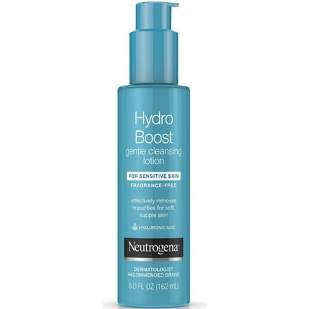 Neutrogena Hydro Boost Gentle Cleansing Lotion 5 oz (Pack of 6)