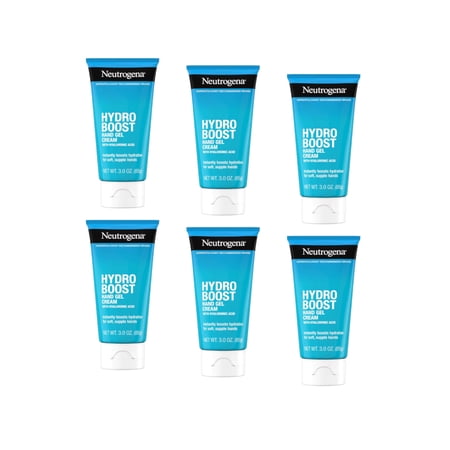 Neutrogena Hydro Boost Hand Gel Cream, 3 Oz, 6 Pack
