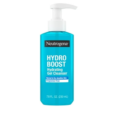 Neutrogena Hydro Boost Hyaluronic Acid Gel Facial Cleanser and Face Wash, Fragrance-Free, 7.8 oz
